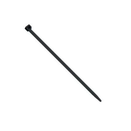[5329E] Kaablisidemed 450 x 7,5mm, PA 6.6, must 100tk