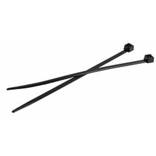 [5306CE] Kaablisidemed 160 x 2,6mm, PA 6.6, must 100tk