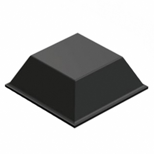 [70070195121] Kummijalg 20,6 x 20,6 x 7,6mm, hall, ruut