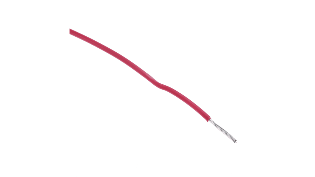 EcoWire montaažijuhe 0,35mm², punane AWG22 600V -40°C...105°C mPPE UL11028 7625m