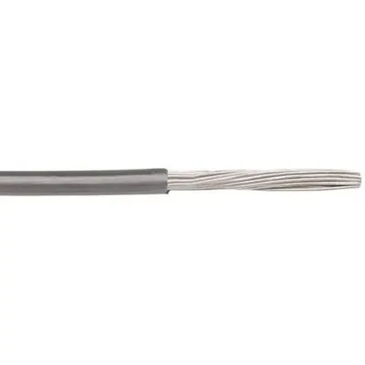 EcoWire montaažijuhe 0,35mm², hall AWG22 600V -40°C...105°C mPPE UL11028 30,5m