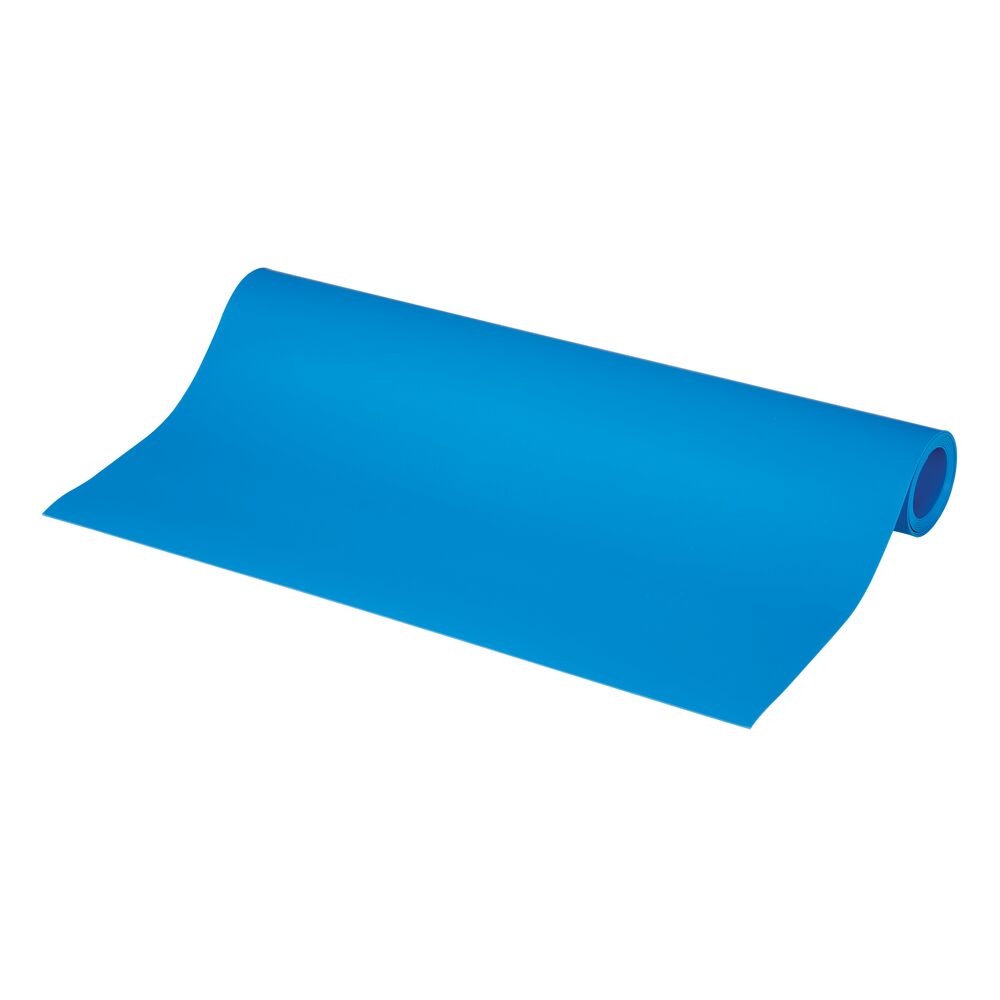 [829R2450BU] Anti-Stat POP 3-layer ESD mat for tables, Blue, 60.96x1524cm