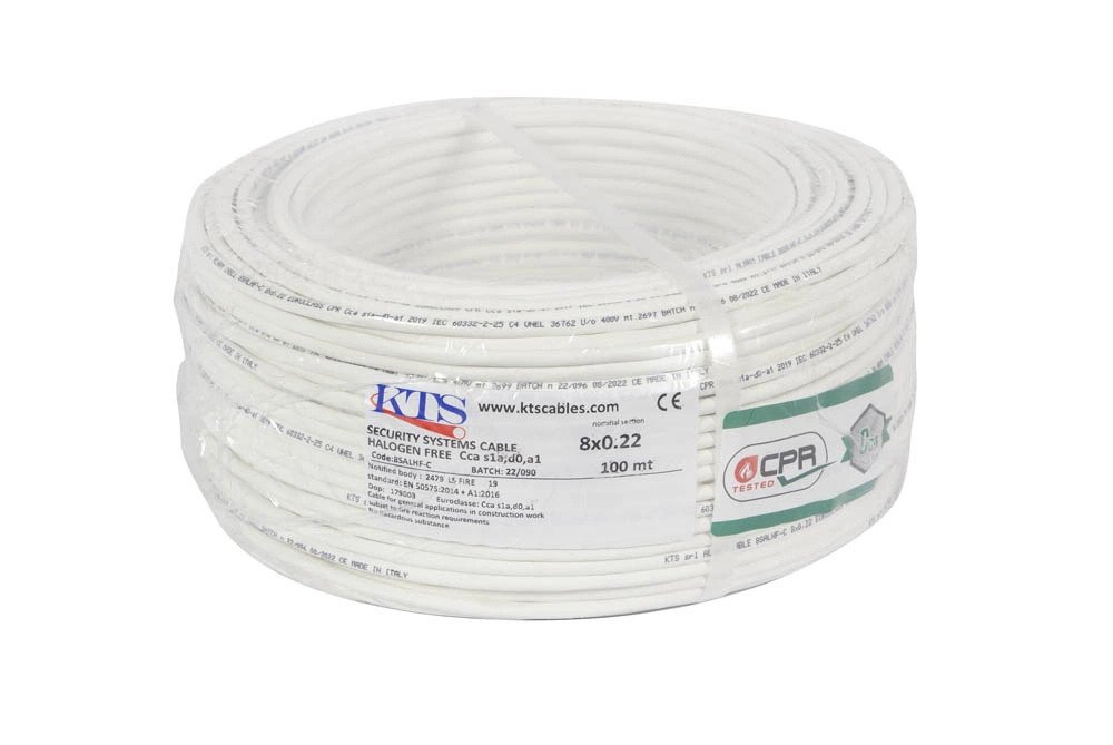[8SALHF-C] ALARM CABLE ALHF-C SCH. Cca 8x0.22