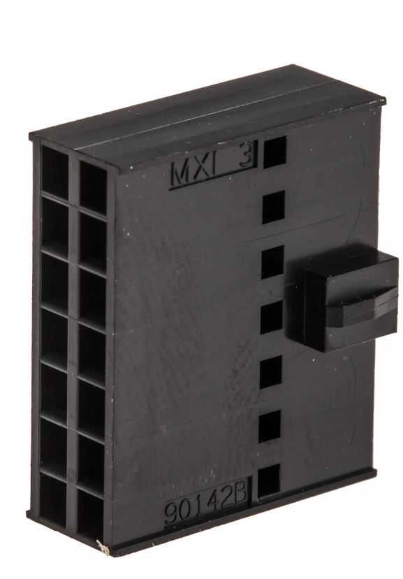 [90142-0014] C-Grid III seeria 14-ne pisitikupesa korpus, 2.54mm samm, 2-realine, emane