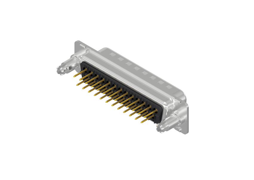 D-Sub 25p, isane, UNC 4-40