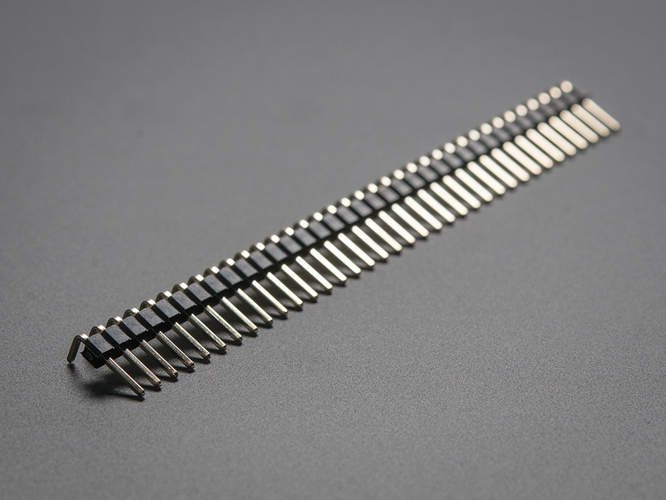 Kontaktiriba 1x36p 2.54mm isane, nurgaga