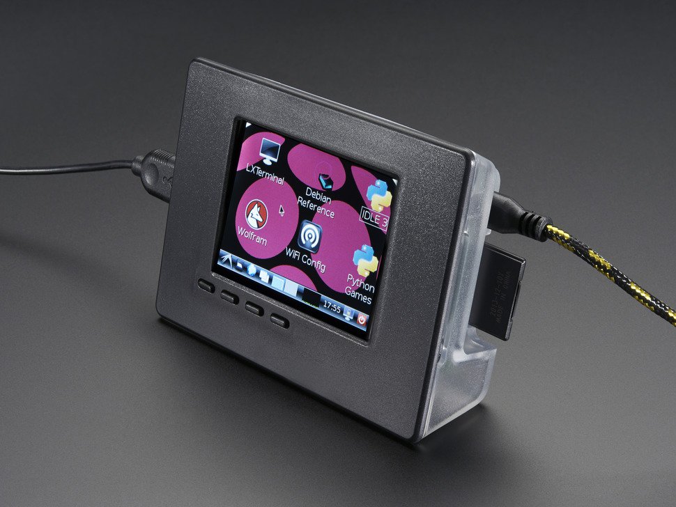 [ADA1892] Raspberry Pi mudel B ja 2.8´´ TFT displei korpus