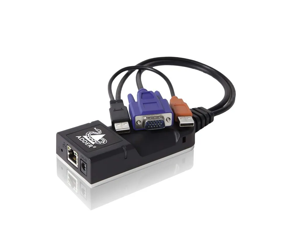 KVMi pikendaja läbi CATx kuni 100m, RJ45, VGA, USB (ALIF1002)