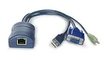 Arvuti moodulliides, RJ45, USB, VGA ja Audio (välja)