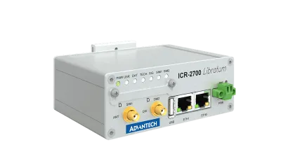 Tööstuslik LTE Ruuter: CAT4 2xLAN, 1.3 GB eMMC, 1xUSB-A-40°C kuni+75°C, IP30