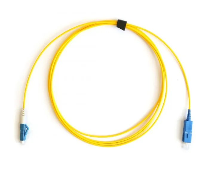 [P9AH1L9EAD-0000-M0.5] Enhanced LC - SC G.652D Yellow LSZH 1F 2.0mm SPX 0.5M