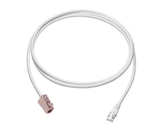 Võrgukaabel  Cat6a S/FTP 10.0m, ema-isa PiMF LSZH