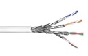 CS54ZC Category 7 S/FTP Cable, low smoke zero halogen, white jacket, 4 pair count, 1640 ft (500 m) length, reel Cca
