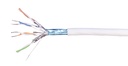 CS44Z3 Category 6A F/FTP Cable, low smoke zero halogen, white jacket, 4 pair count, (500m) length, reel