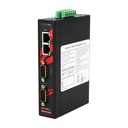 Modbus TCP to Serial RTU/ASCII Gateway, 2 porti, -40 kuni 70°C
