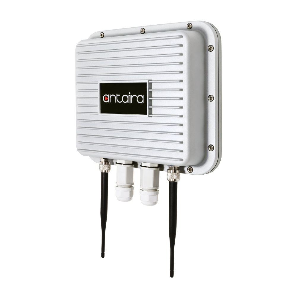 Industrial Outdoor IP67 Metal Housing IEEE 802.11a/b/g/n/ac Wireless Access Point / Client / Bridge / Repeater / Router / NAT / VPN with PoE PD; EOT: -40°C to 70°C