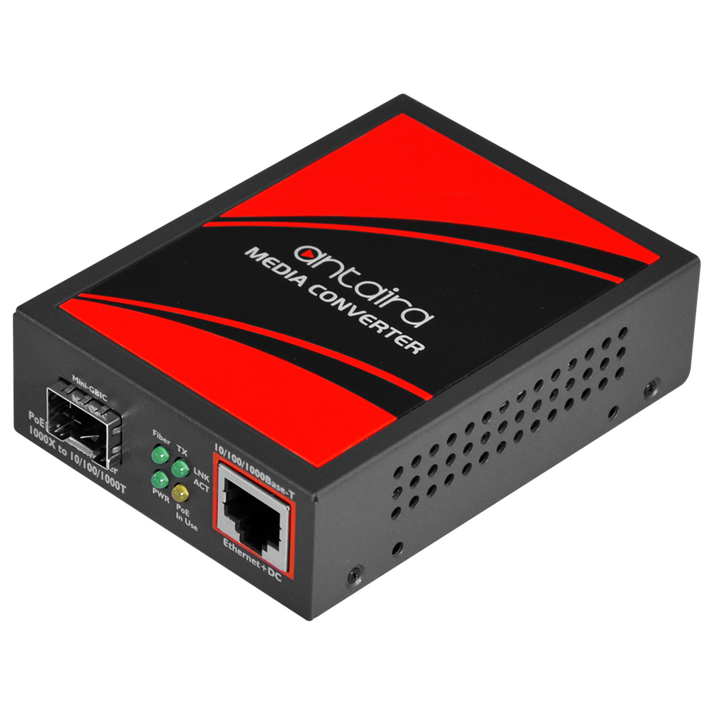 [FCU-2805P-SFP] Tööstuslik konverter: PoE+ 10/100/1000T(X) to 10/100/1000 SFP