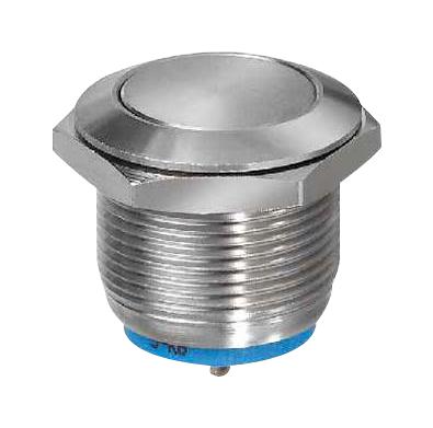 [AV09C703D240E] Vandaalikindel surunupp SPST-NO, paneelile, 19.2mm ava, 0.05A 24V dc