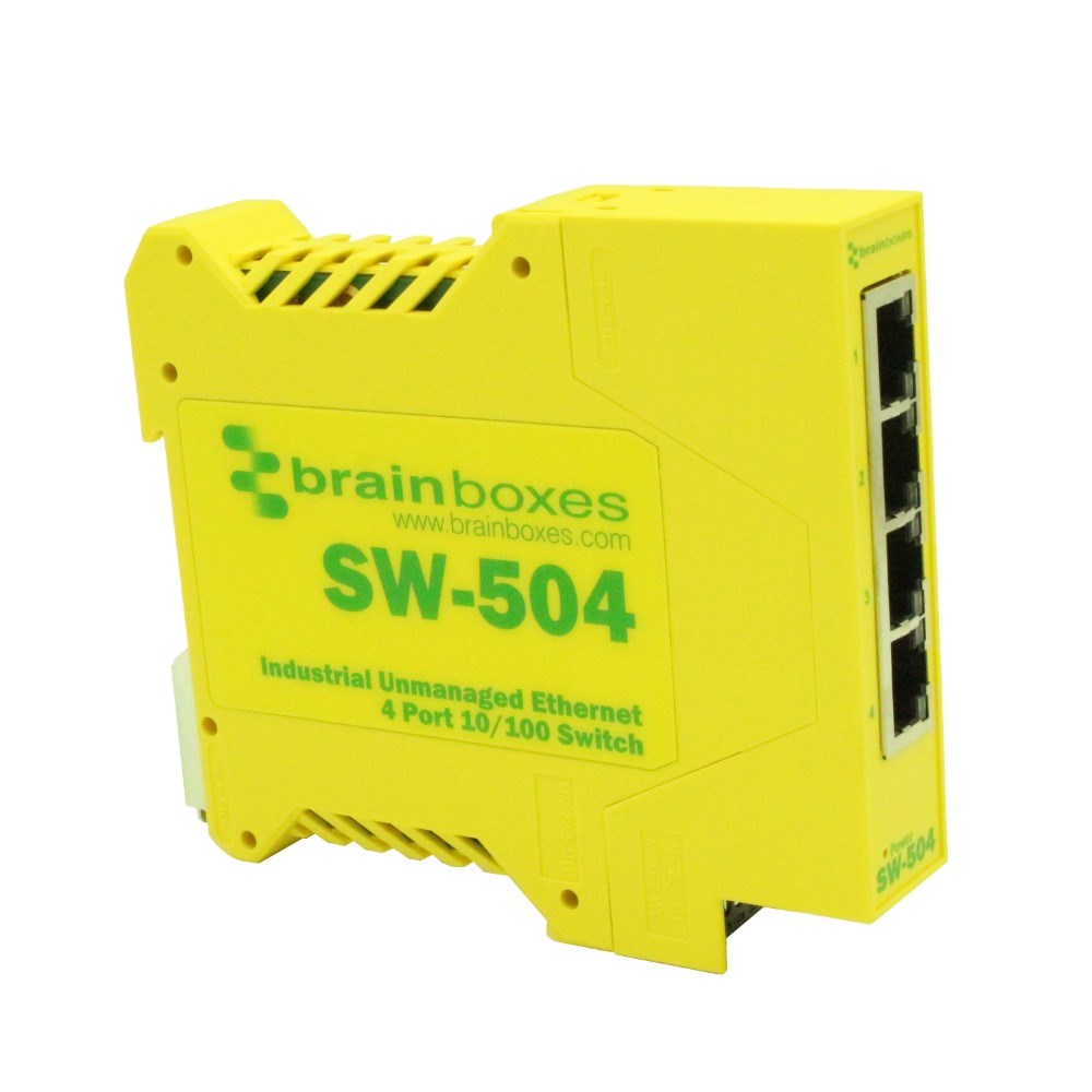 Switch: 4 x 10/100BaseT(X), 5 VDC - 30 VDC, -40°C kuni +80°C