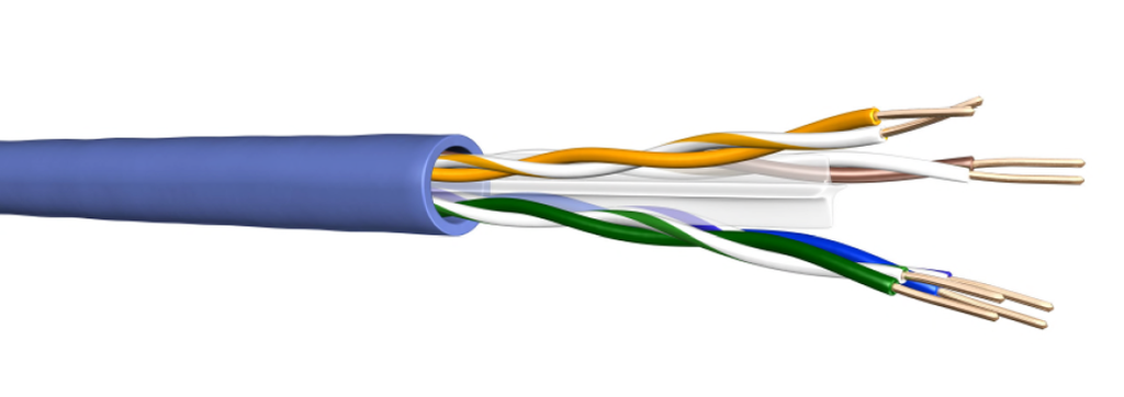 [10100582] Cable U/UTP HD LSZH Cat6 Blue Wire UC400 23AWG DRAKA (305m)