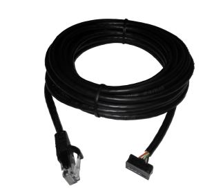 AW285 - AL200 swinghandle 8-wire connection cable, length 5m; connectors: 1-plug, 2-ferrules