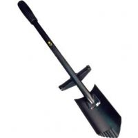 Metal detector coil accessory, Spade, Black Ada Invader