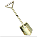 Metal detector coil accessory, Spade, Black Ada Bigfoot ST