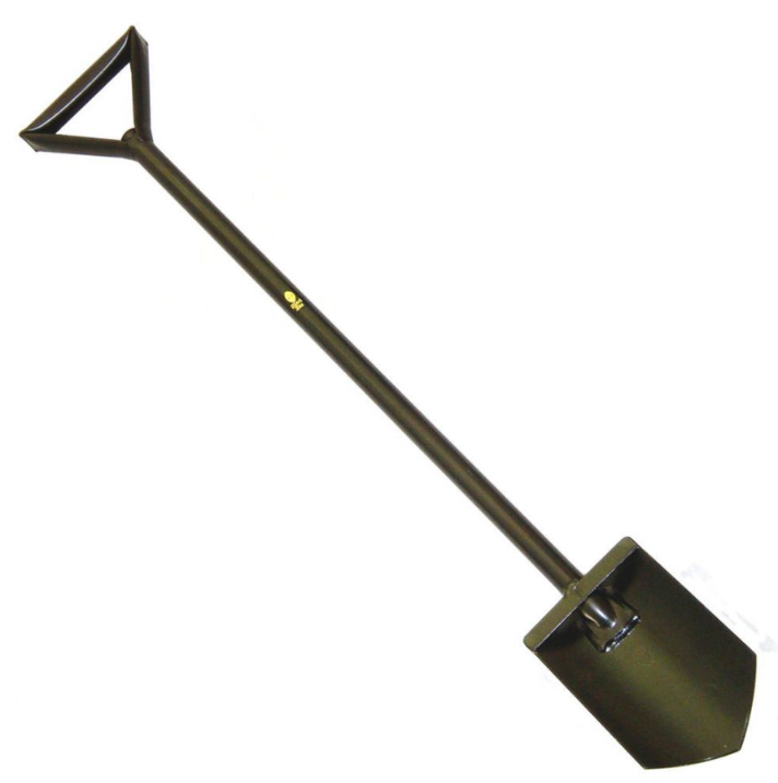 [BL006] Metal detector coil accessory, Spade, Black Ada Bigfoot Extended