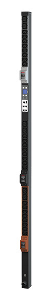 [802.3013] Toitepaneel 24 x C13 6 x C19 3.0m, CEE 32A 3F pistik, 1762x44x65mm, mõõtefunktsiooniga, võrgutoega, kaitselülitiga