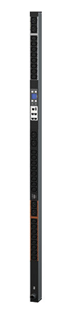 [802.3024] Toitepaneel 24 x C13 6 x C19 3.0m, CEE 16A 3F pistik, 1533x44x65mm, mõõtefunktsiooniga, võrgutoega