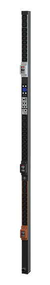 [802.3025] Toitepaneel 24 x C13 6 x C19 3.0m, CEE 32A 3F pistik, 1873x44x65mm, mõõtefunktsiooniga, võrgutoega, kaitselülitiga