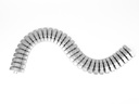 Juhtmete korrastaja plastikust 0.7 - 1.0m, 90x24mm, Cable-Snake Pro, hall