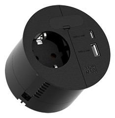 [938.203] LOOP IN CHARGE 1xCEE7/3 1xUSB A/C 22W 1xKBD 0,2m