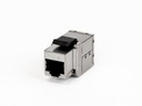 CAT6A coupling/jack shielded