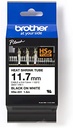 Termokahanev markeerimisrüüs, 11.2mm, 1.5m, must kiri valgel