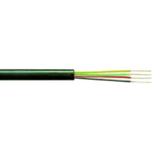 [C604-MU/305M] TELEPHONE CABLE 4-POS 305m BLACK