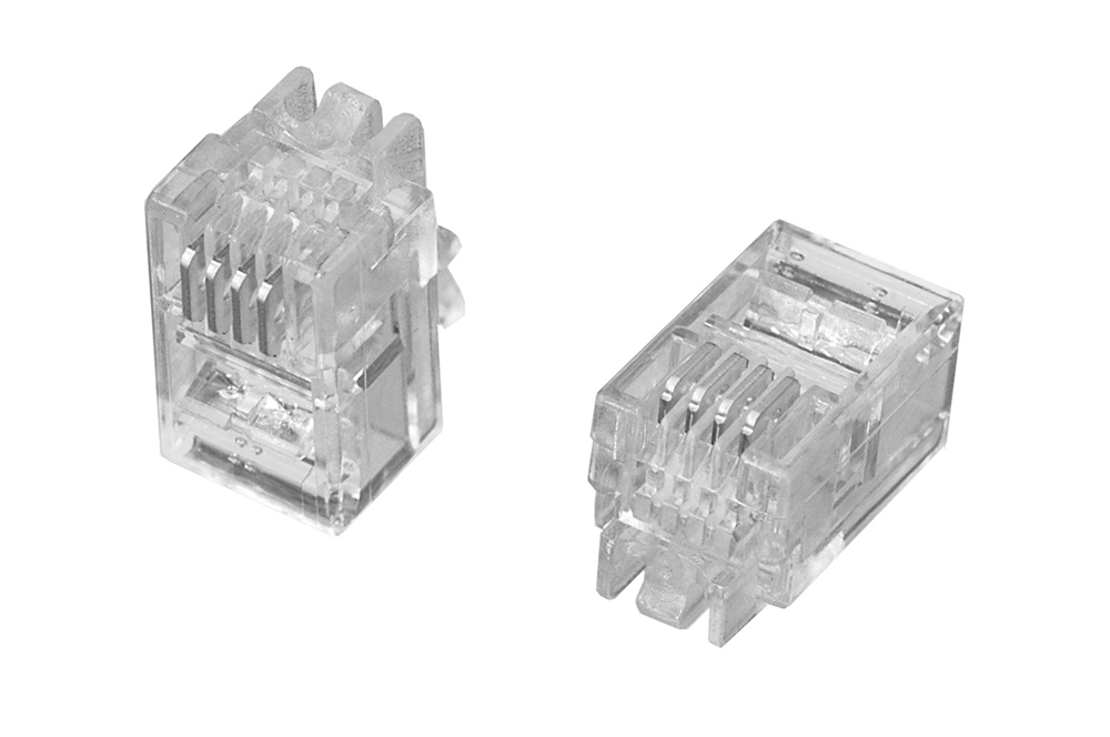 Modularpistik RJ9 Cat3 4/4kontaktiga -telefonitorule