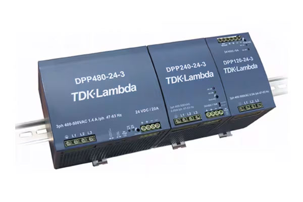 [DPP960-24-3] AC-DC, DIN Rail, Input 380-480VAC 3 phase, Output 24V 40A, 960W