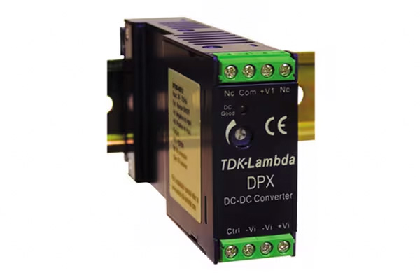 [DPX-40-48WS-12] Konverter DIN-latile, DC-DC, 18-75VDC sisse, 12V 3.333A, 40W välja