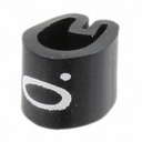 Kaablimärgis ´´0´´ must, 1,5-2,0mm, kaablile / 1000tk pakis