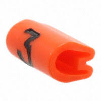 Kaablimärgis ´´3´´ oranž, 1,5-2,0mm, kaablile / 1000tk pakis