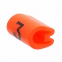 Kaablimärgis ´´3´´ oranž, 2,0-3,2mm, kaablile / 1000tk pakis