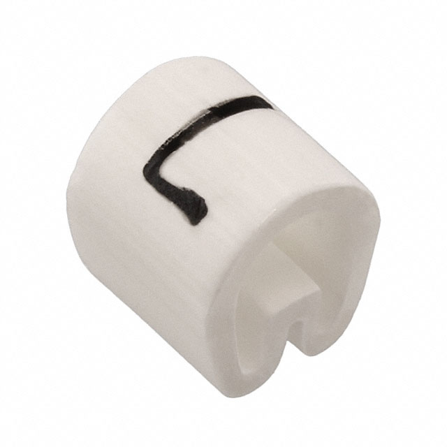 Kaablimärgis ´´L´´ valge, 2,9-4,7mm, kaablile / 1000tk pakis