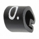 Kaablimärgis ´´0´´ must, 7.9-12.7mm, kaablile / 250tk pakis