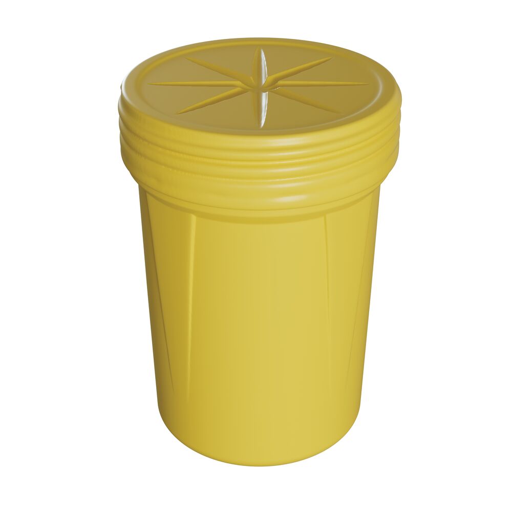 [EDR1600SYL] Lab Packs with Screw-On Lid - 114 Liter (Yellow)