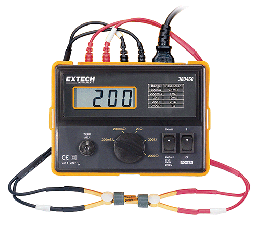 [EXTECH 380462] Precision Milliohm Meter, 4-wire