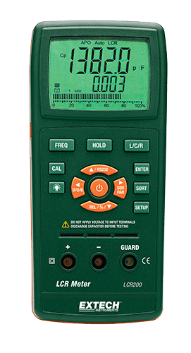 Komponenditester Extech LCR200