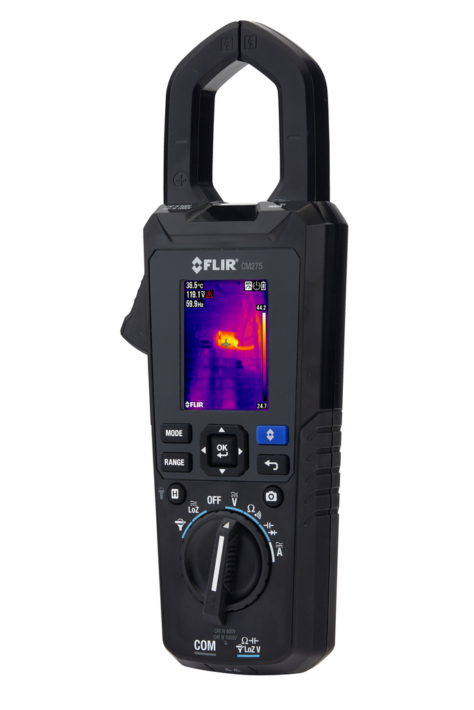 [FLIR CM275] Industrial Thermal Imaging AC/DC Clamp Meter with Datalogging / Wireless Connectivity and IGM™