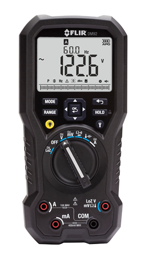 Industrial Digital Multimeter with LoZ and VFD Mode FLIR