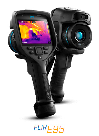Termokaamera Flir E95 30Hz, 42° objektiiv, -20°C..+1500°C, 464x348, Bt/WiFi